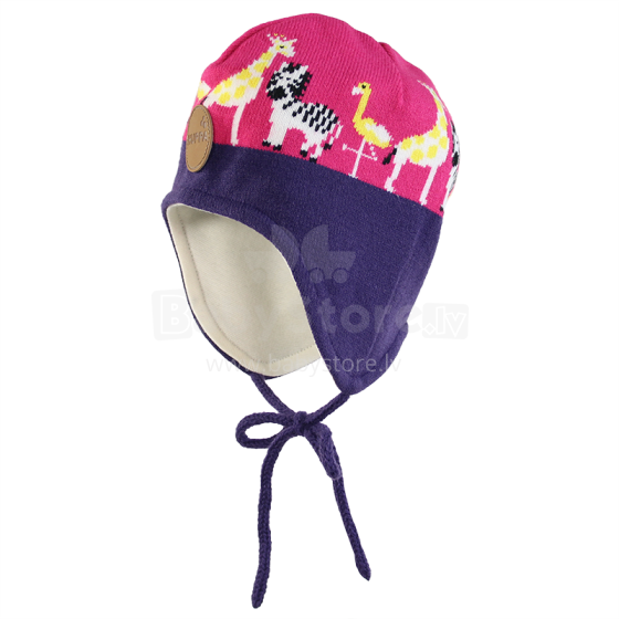 Huppa '17 Karro Art.80290000-60153 Теплая вязанная шапочка для деток (XS-M)