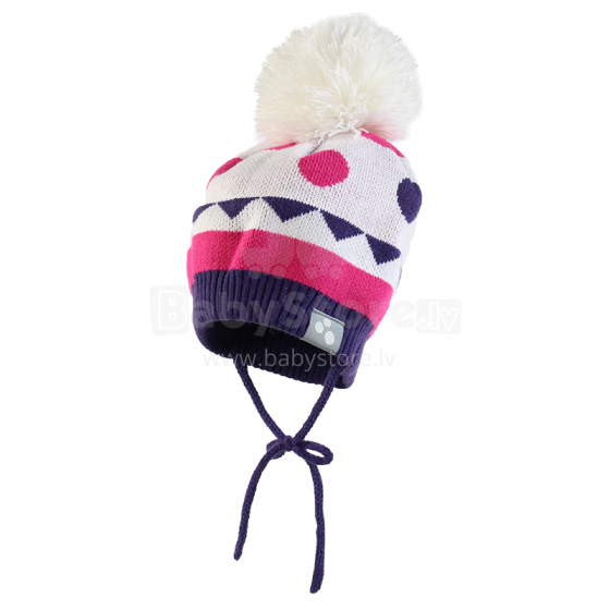 Huppa '17 Peeta Art.80170000-60020 Теплая вязанная шапочка для деток (S-M)