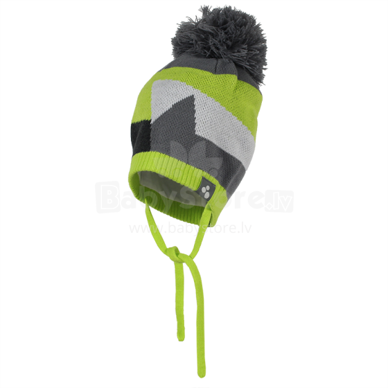 Huppa '17 Kerim Art.80160000-60047 Megztinė kūdikių kepurė žiemai su medvilniniu pamušalu (dydis XS-M)