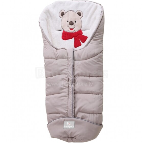 BabyGo Art.4023 Bear Beige Baby Sleeping Bag Спальный Мешок с Терморегуляцией 