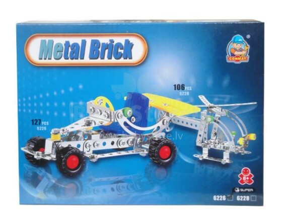 Metal Brick Art.6226 Металлический конструктор (комплект механика) Q1502