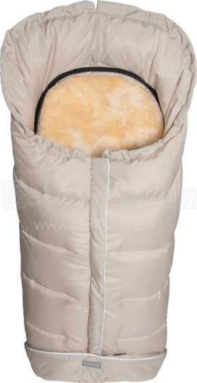 Fillikid Art.5670-09 Everest Natur duck down & lambskin footbag (sleeping bag)