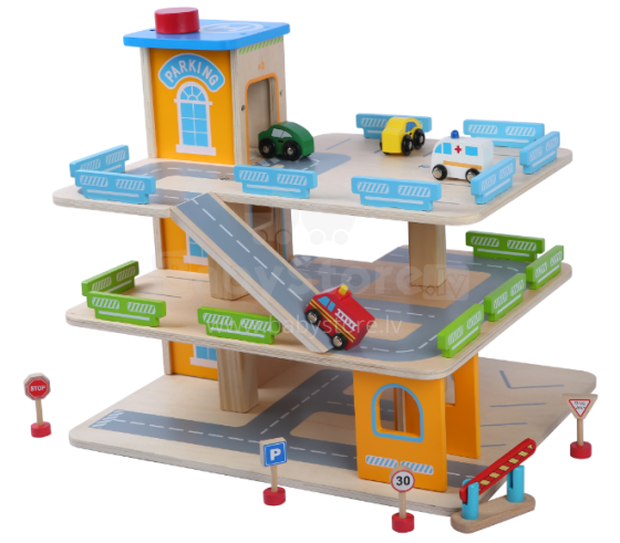 „Gerardo's Toys Art.GT61003“ 3 aukštų žaislų aikštelė