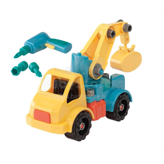 Battat Art.BT2454Z Take-Apart Crane Attīstoša rotaļlieta ceļamkrāns
