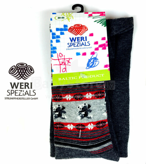 Weri Spezials 89091 kids cotton tights 56-160 sizes