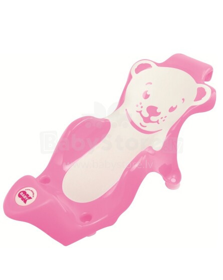OK Baby BUDDY rožinis vonios įdėklas perlas (37940007)