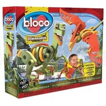 Bloco Art.BC-20001 Мягкий конструктор Динозавр, 166 дет.