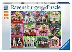 Ravensburger Puzzle 500 шт.Щенки 14659 