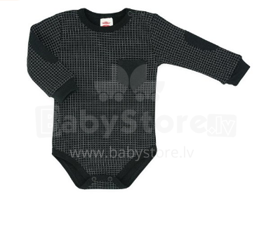 Makoma Art.03129K juodi kūdikių bodžiai ilgomis rankovėmis