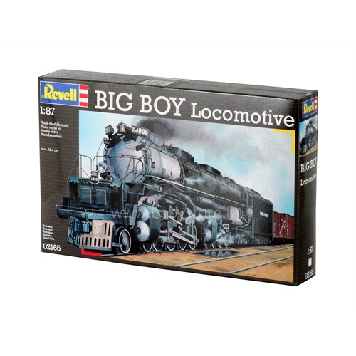 Revell 02165 Big Boy lokomotyvo modelis, skirtas montuoti 1/87
