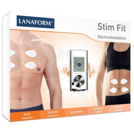 LANAFORM LA100205 BODY STIM Fit muskuļu elektrostimulators