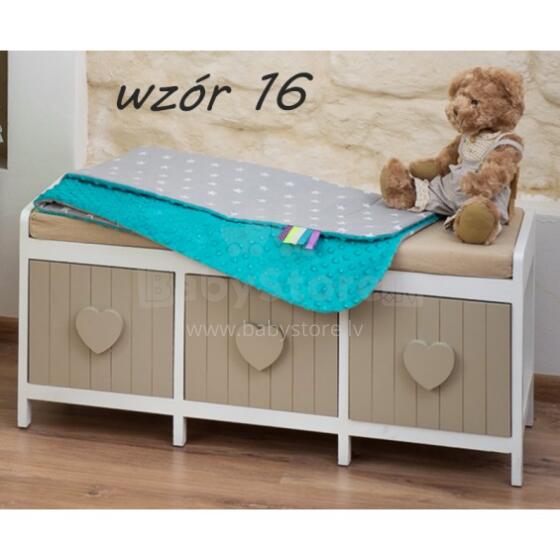 La bebe™ Minky Art.81166 Double-sided microfiber blanket Bubble