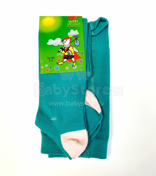 Weri Spezials 89260 kids cotton tights 56-160 sizes