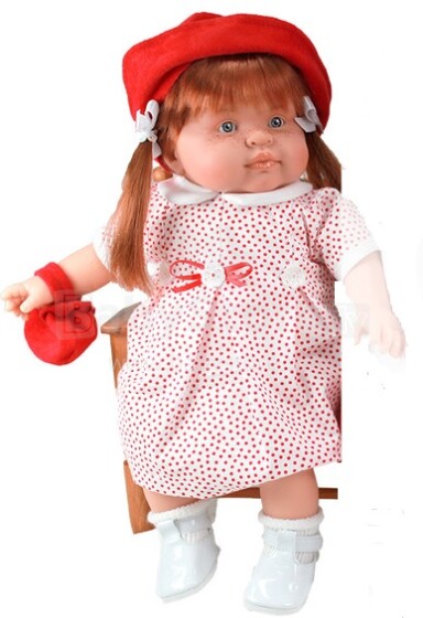 Magic Baby Art.35034 Кукла-девочка в шляпе (36см)