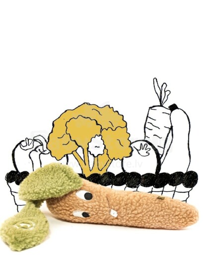 Eco Wool Art.1423-72 Carroty Детская игрушкa  из натуральной овчинки