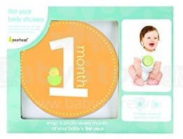 Pearhead Baby Milestone Stickers  Art.60032 Стикеры от 1 до 12 месяцев