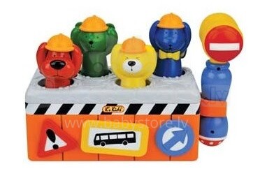 K's Kids Under Construction Art.KA10549 rotaļlieta Āmurs ar dzīvnieku
