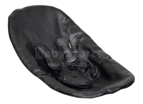 Bloom Baby Lounger Seat Pad Black Art.BBE10602-MBL Мягкий вкладыш для шезлонга