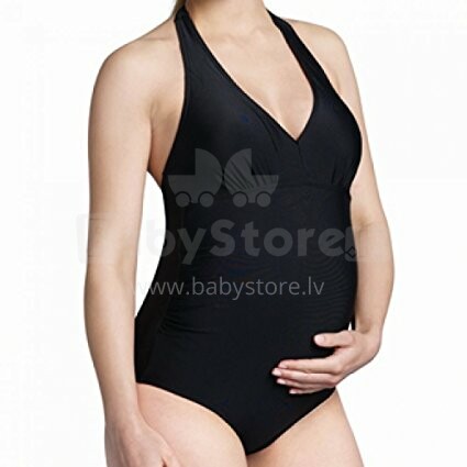 Carriwell Maternity Swimsuit Classic Black Grūtnieču peldkostīms (S-XXL)