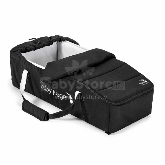 Baby Jogger'17 Vue Soft Carrycot Black Art.BJ92111 mīkstā pārnesājamā kulbiņa
