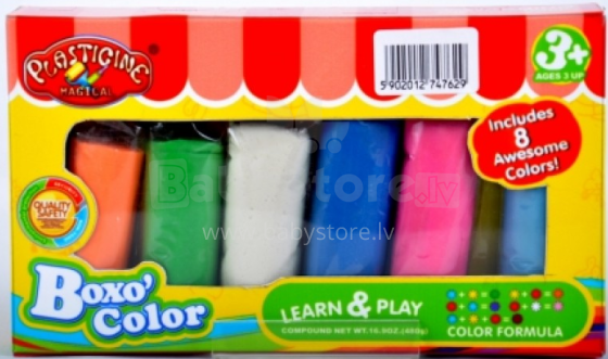 Boxo Color Art.339619 Пластилин детский ( 8 цветов )