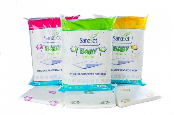 Disposible Baby Lavender pads premium 6psc 40x60 cm