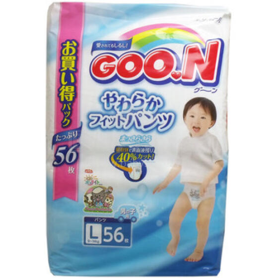 Goo.N Nappies (9 - 14 kg) 56 psc/pack