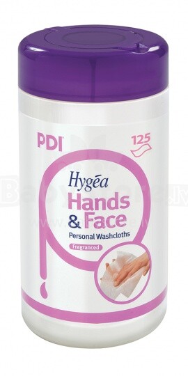 Hygea rankų ir veido servetėlės Art.0092259 valomosios ir gaivinamosios servetėlės veido ir rankų odos priežiūrai, 125 vnt.