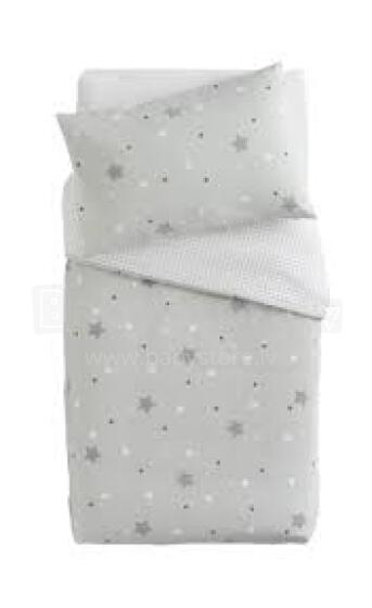 Doux Nid Parure Little Stars Gris Art.1800053
