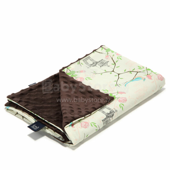 La Millou Art.86584 Maggie Rose Vanilla - Chocolate Высококачественное детское двустороннее легкое одеяло (110x140 см)
