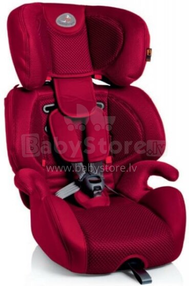 Bellelli GioPlus 1/2/3 vai 9-36kg. sarkans bērnu autokrēsls