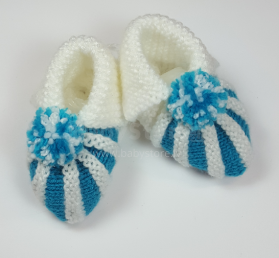 Hand Made Latvia 15393 Hand Made Baby socks