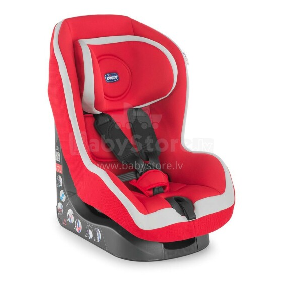 Chicco Go One Red Art.79818.70 Bērnu autokrēsls (9-18kg)