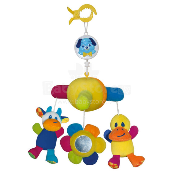 Lorelli Toys Duck Art.1031015 Музыкальная подвесная игрушка на кроватку/коляску
