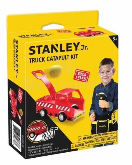 Stanley Catapult Truck  Art.OK020-SY koka amatniecības komplekts