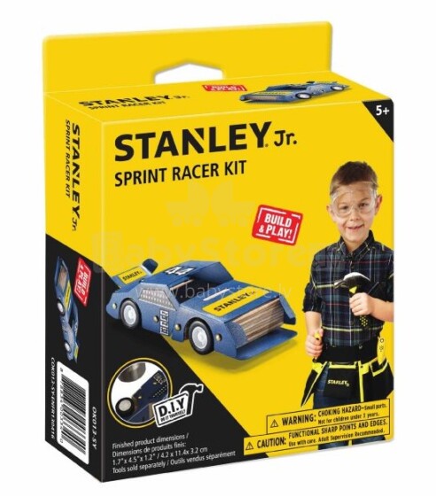 „Stanley Sprint Racer Art.OK013-SY“ medinių amatų rinkinys