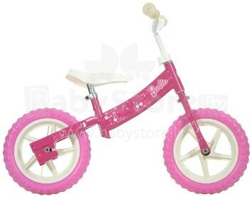 Dino Bikes Barbie Art.140R-BA   Детский велосипед - бегунок с металлической рамой 12''