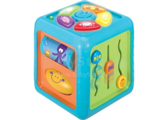 Buddy Toys Art.BBT3030 Discovery Cube Attīstošais kubs 6+ mēn.