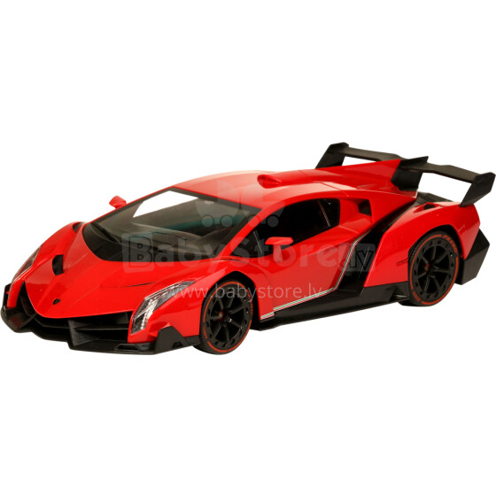 Buddy Toys Art.BRC14030 „Lamborghini Veneno“ radijo bangomis valdomas automobilis „Lamborghini 1:14“ nuo 6 metų amžiaus