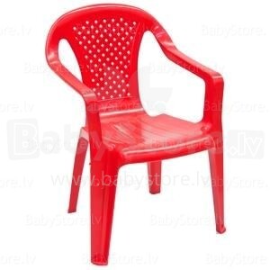 SODO KŪDIKIS Art.800003 Vaikų sodo kėdės raudonos