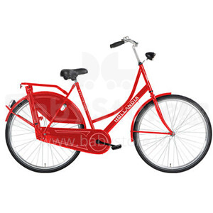 Miesto dviratis „Holland Royal Dutch D56 Red“