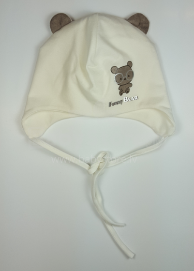 Nikola Art. MWJ-2042 Funny Bear vaikiška kepurė (dydis 38-44)