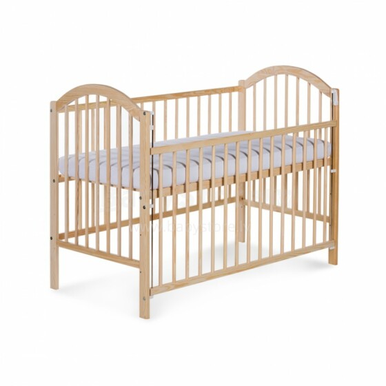 Klups Ewelina Pine Art.5953 Vaikų lova su atlenkiamu kraštu 120x60 cm