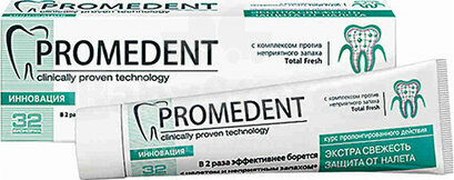 32 Bionorma Promedent Art.10221323 Зубная паста Экстра свежесть, 90мл