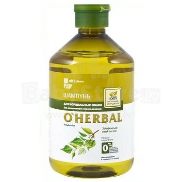 O'HERBAL Art.21902106 šampūnas (normaliems plaukams), 500ml