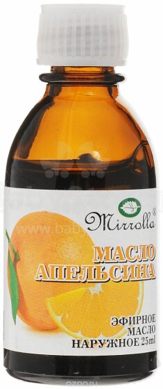 Mirolla Art.25900511 Ēteriskā eļļa (apelsīnu), 25 ml