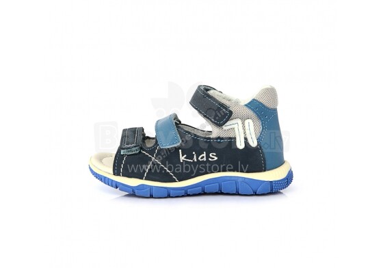 D.D.Step Art.K330-8A Royal Blue Ekstra komfortablas puišu sandalītes (22-24)