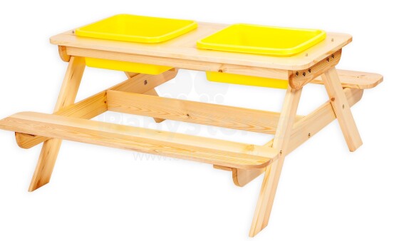 Wood Company Art.91775  Bērnu galds-transformērs 120cm x 120cm