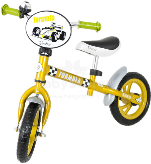 Elgrom Tomabike Gold Art.14100  Детский велосипед - бегунок с металлической рамой   12''