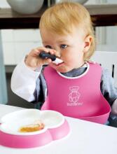 Babybjorn Soft Bib Art.046341 Powder Yellow/Blue